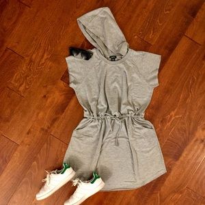 😎Hooded Casual/Sporty Dress